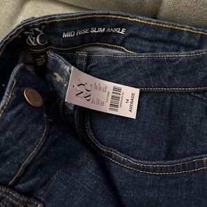 NWT NY&C slim ankle jeans